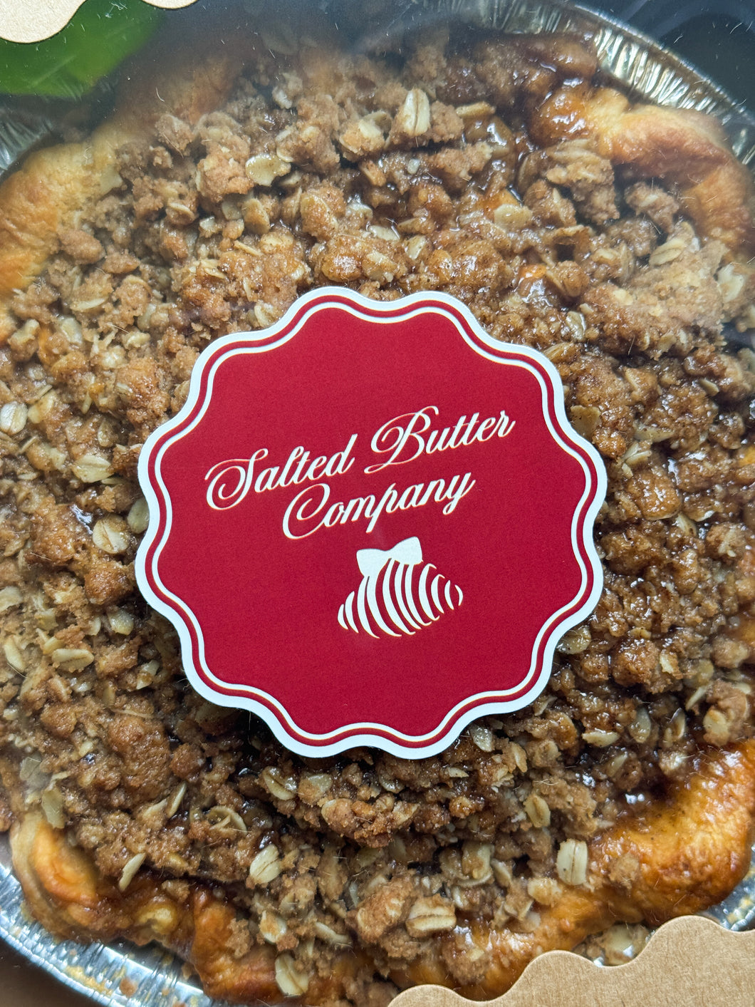 Caramelized apple pie