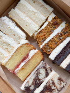 Cake tasting box