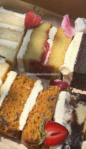 Cake tasting box