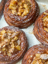 Load image into Gallery viewer, Caramel apple crumble danish
