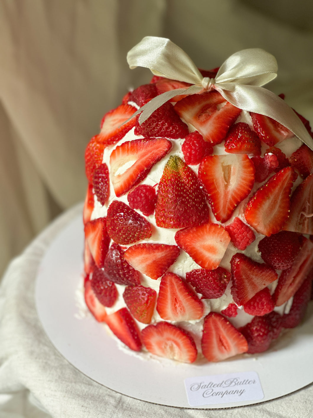 Strawberry princess cake