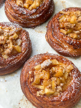 Load image into Gallery viewer, Caramel apple crumble danish
